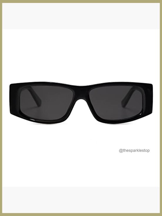 Trendy Y2K Rectangle Polarized Sunglasses with UV400 TAC Lenses main image 7